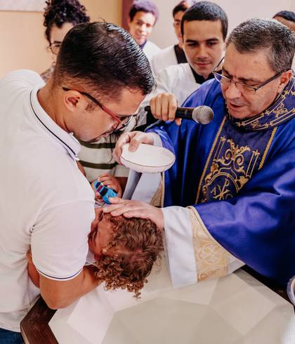 Família de Batizado Bernardo