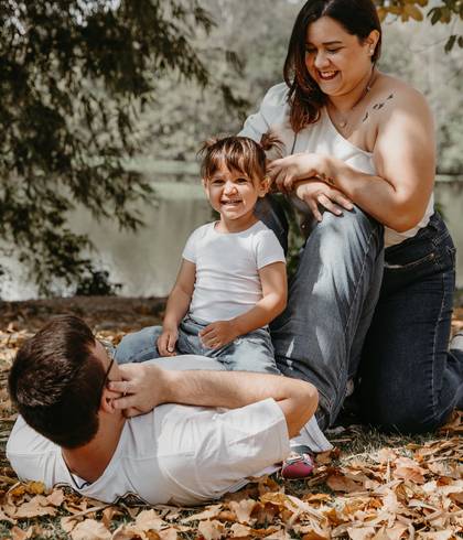Família de Luiza  - 2  anos