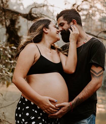 Gestante de  Suellen e Paulo