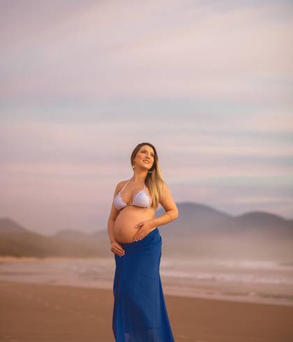 Gestante de Francine - Ensaio Gestante