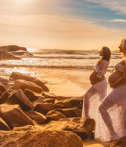 Gestante de Angela + Kadu | Rafaela + Tiago