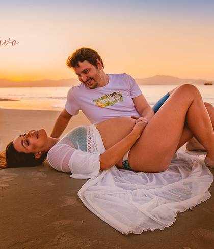 Gestante de Carol + Gustavo = Antonia