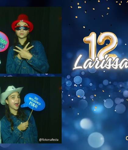 Aniversário de 12th Larissa