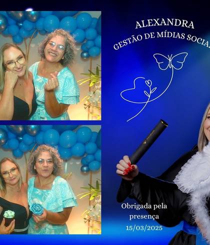 Formatura de Alexandra - Gestão de Mídias Sociais