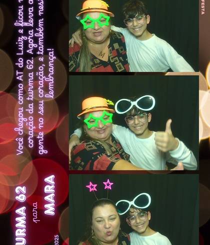 Corporativo de Turma 62 para Mara