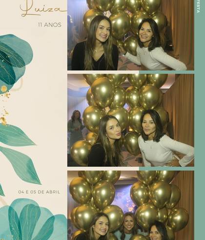 Aniversário de 11th Ana Luiza