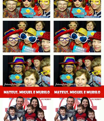 Aniversário de Aniver do Mateus, Miguele Murilo