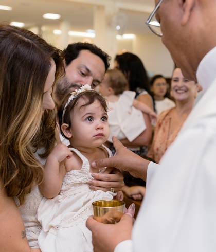 Batizado de Cecília . Batizado