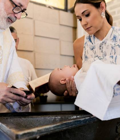 Batizado de Gabriel . Batizado