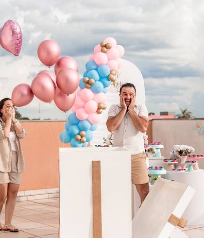 Gestante de Sofia ou Hugo - Chá Revelação