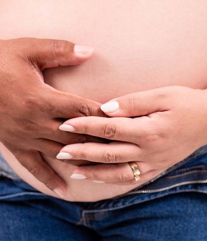 Gestante de À espera da Maria Eduarda