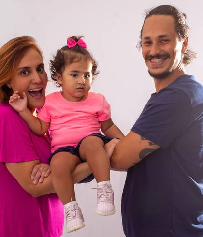 Ensaios de Lucila e Familia
