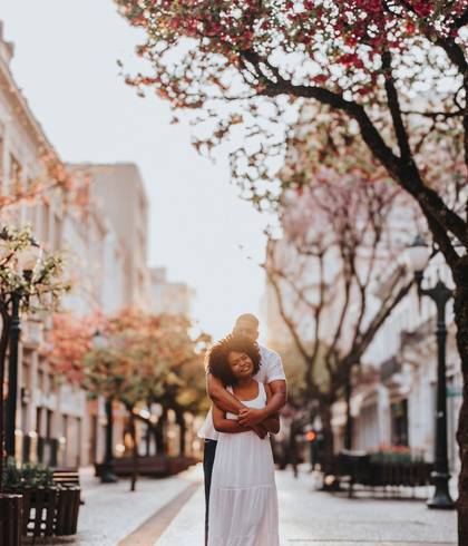 Ensaio de Camila e Davidson