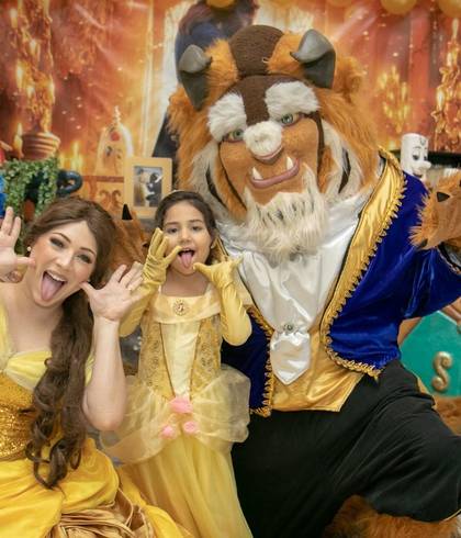 Aniversário de MaJu - Bela e a Fera