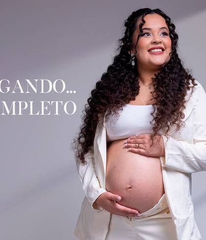 Estúdio Fotográfico de Book Grávida/Gestante