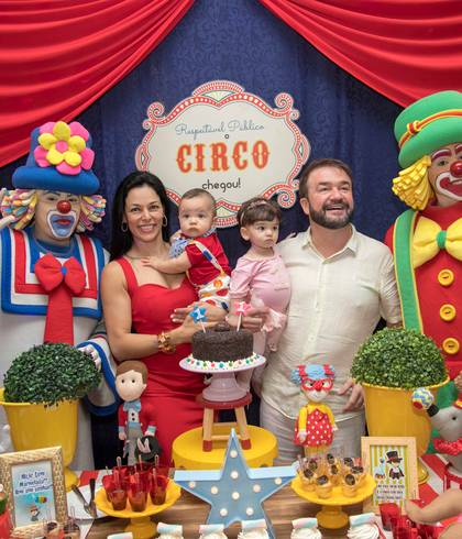 Aniversário de Enzo e Sophia