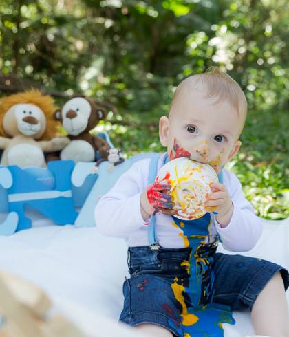 Bebê de Smash The Paint | Enzo