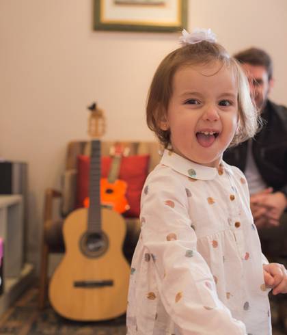 Família de Ensaio Família | Helô aos dois anos