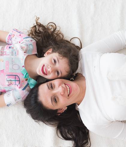 Família de Ensaio Dia das Mães 2021 em Estúdio | Talita, Malu e a Pet Lasanha