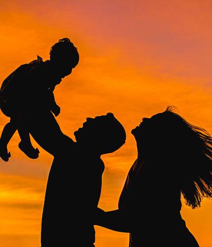 Ensaio de Família de Ensaio de Família Aline, Allan e Alice