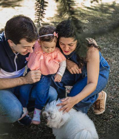 Ensaio de Família de Ensaio de Família - Marcela, Zé Carlos e Juju
