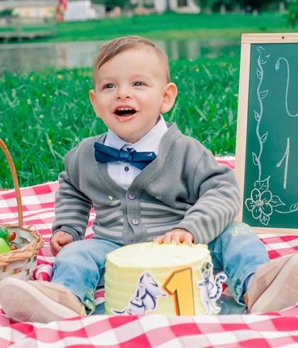 INFANTIL de Ensaio Infantil | Smach The Cake | Valentim | Arroio dos Ratos/RS