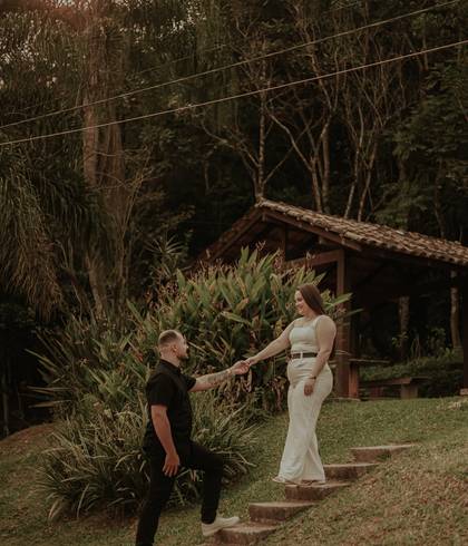 Casal de Pré wedding Daniela e Jeferson