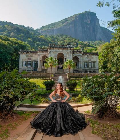 Ensaio debutante de Ensaio debutante Lara - Parque Lage - RJ