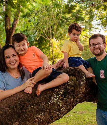 Ensaios de Ensaio de Fernanda e família