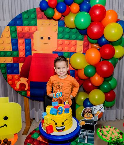 Aniversários de 3 anos do Leo