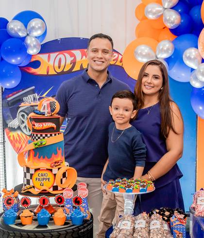 Aniversários de Aniversário de 4 anos de Caio Felipe