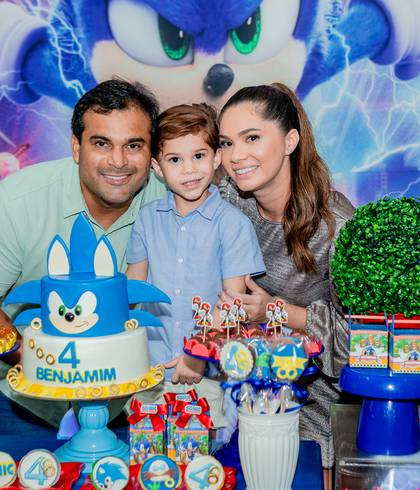 Aniversários de Aniversário de 4 anos do Benjamim