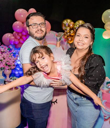 Aniversários de Aniversário de 6 anos da Melina