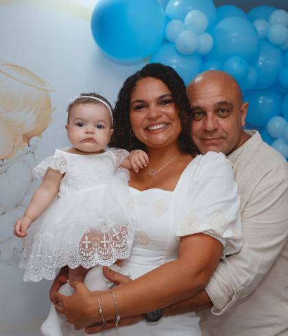 Batizado de Manuella - Batizado