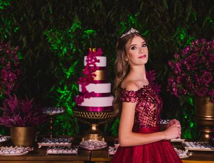 Aniversário  de Festa de 15 Anos - Rafaela Pazinato - em Ibirubá RS