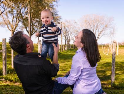 Ensaio de Nubia e família