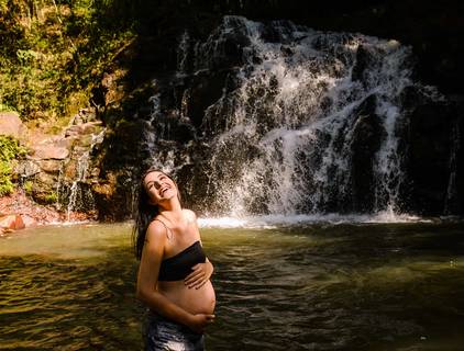 Ensaio de Á espera da Maria Alice