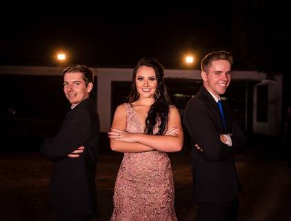 Formatura de Jantar de Formatura - Raila, Igor e Manoel