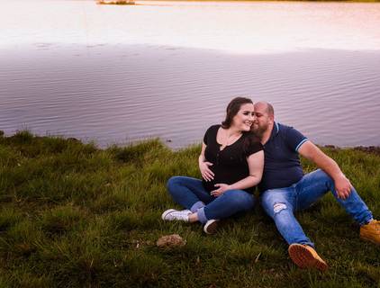 Ensaio de Samuel e Andressa - Á espera do Matheus