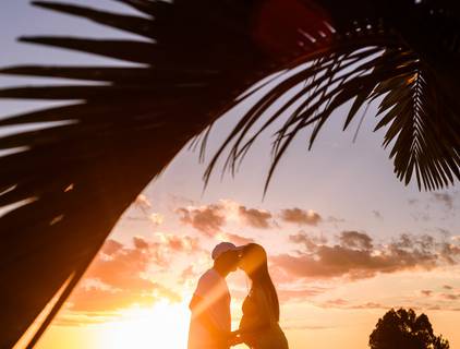 Ensaio de Á espera do João Guilherme - Juci e Dani