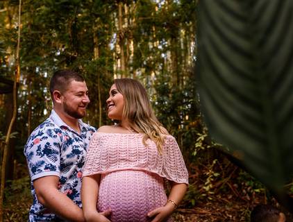 Ensaio de Á espera do Benjamin - Patrick, Giane e Thomas