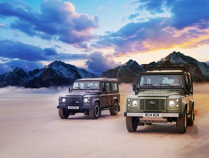 Photo Manipulation of Land Rover Classic