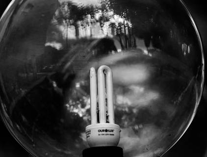 Preto e Branco de Uma Lomo fisheye e um filme vencido pb