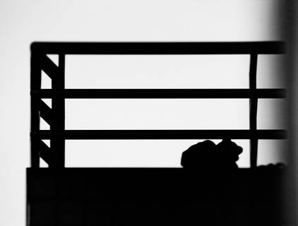 Preto e Branco de Fotografia preto e branco na cidade fantasma