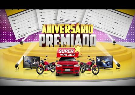 Trabalhos de Super Varejista | Aniversário 3 Anos