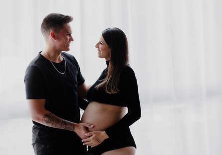 Feminino de Nicole & Wesley na espera da Melinda - Ensaio gestante 