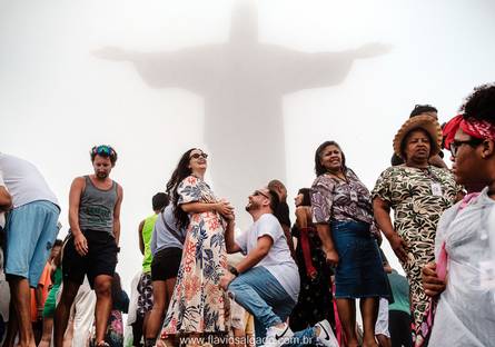 Casamento de Pedido de Noivado Cristo Redentor RJ