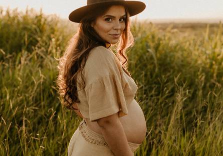 Ensaio Gestante de Amana e Fábio esperam Cecília