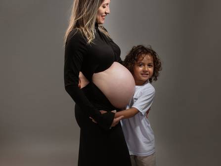 Gestante de À espera de Samuel