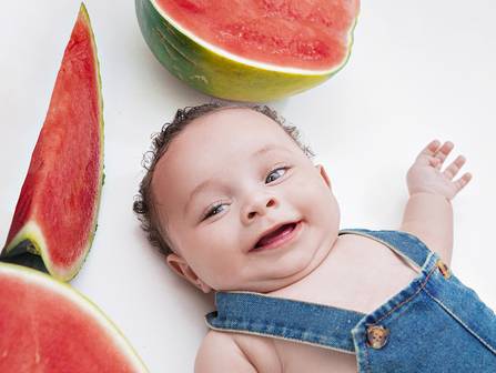 INTRODUÇÃO ALIMENTAR de DANTE, 6 MESES - PRIMEIRO PAPÁ